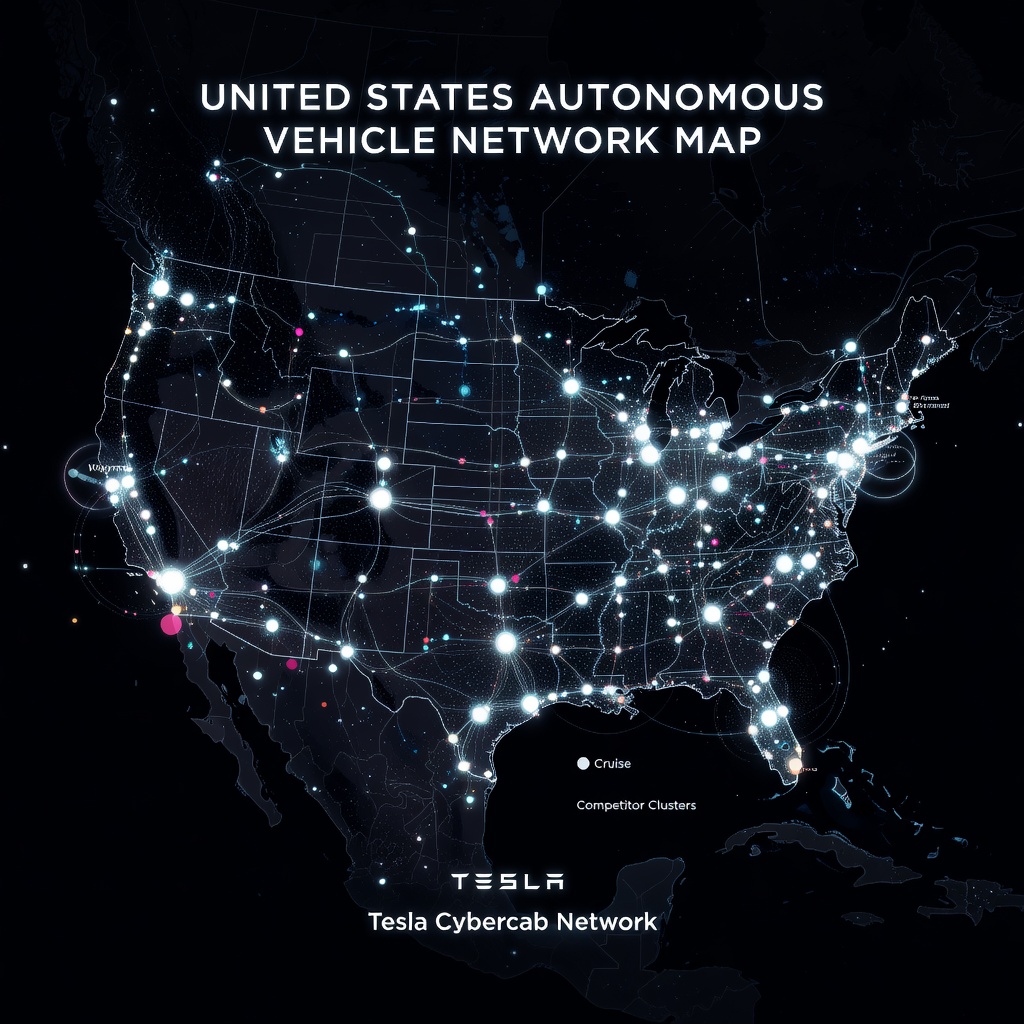 Holographic data dashboard comparing autonomous vehicle disengagement rates and safety metrics across multiple platforms